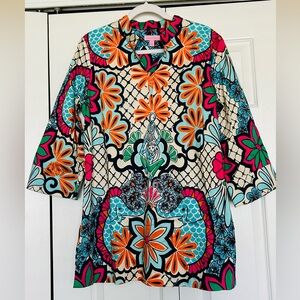 Lilly Pulitzer Multicolor Floral Tunic Top